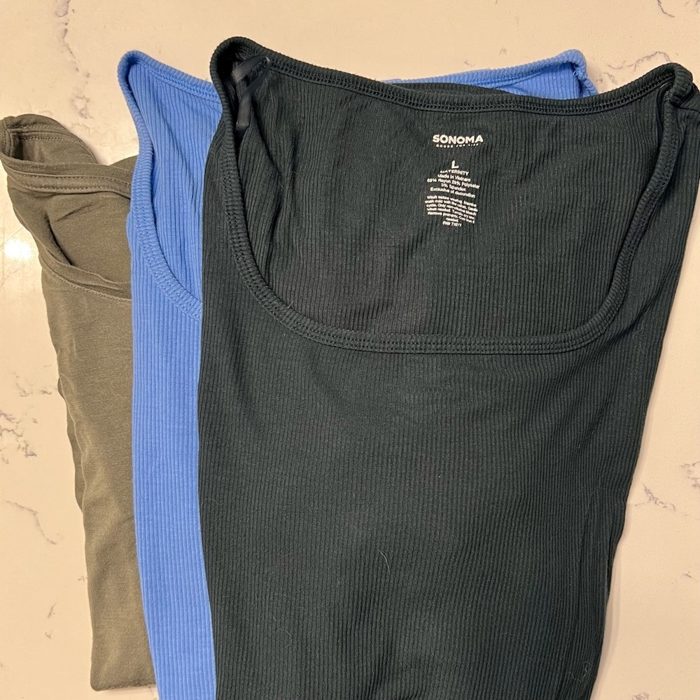 3 Fitted Maternity Shirts